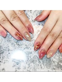春先取りネイル