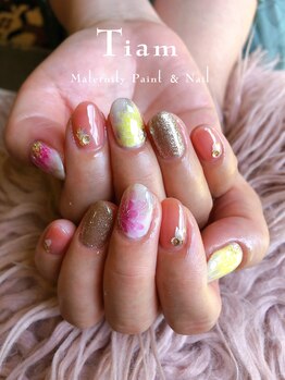 ティアム マタニティペイント アンド ネイル(Tiam Maternity Paint&Nail)/4Designコース★ご新規様¥6600