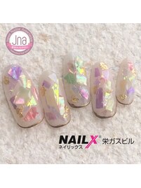 カラフル☆シェルネイル
