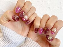 ソンリエ 青竹店(SONRiE)/キラキラパーツネイル