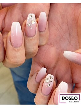 ネイルサロン ロゼオ(Nail salon Roseo)の写真/ジェルスカルプワンカラー/グラデ2色OK◎長さ出し10本¥7190/持ち込み長さ出し10本付け放題¥9990★渋谷駅近!