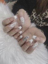 リリ(Rili)/3D，フレンチネイル