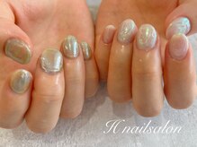 エイチネイルサロン(H nailsalon)/Mei ニュアンスネイル