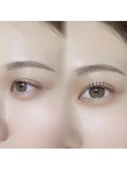 ブラン 近鉄四日市店(Blanc)の写真/【丁寧・スピーディ・持続性が好評】毛質改善トリートメントでまつげ負担を最小限に抑えたパーマ施術