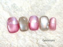 ジェンマーレ たまプラーザ店(Gemmare)/うるうるミラーネイル