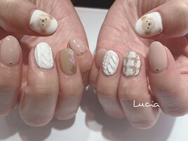 冬ダッフィーネイル♪