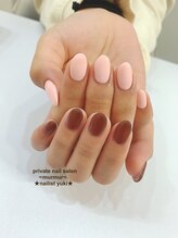 プライベート ネイルサロン マーマ(murmur)/アシメワンカラー