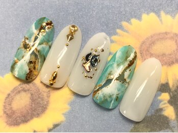 ネイルサロン マハロ(Nail salon MaHaLo)/新規付替オフ込☆ハンド¥7950