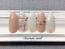 スエルテ ネイルサロン 北千住店/押し花フラワーリング 定額¥8000