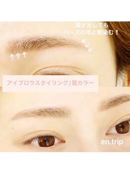 イーエヌトリップ(en.trip)/アイブロウ＋眉毛カラー
