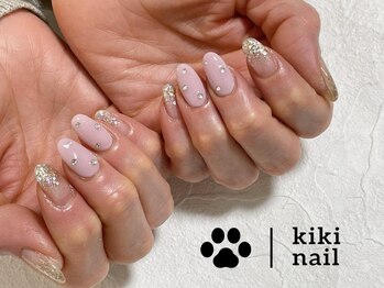 キキネイル 溝の口(kikinail)/キラキラネイル/ピンク