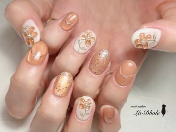 ラドール(La Dhole)/ぷっくりフラワー