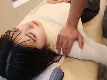 アイキュア鍼灸接骨院 梅田NU茶屋町(iCure鍼灸接骨院)/巻き方改善アプローチ◎