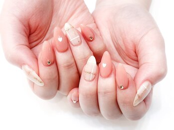 ネイルコレクション ベビーピンク(Baby Pink)/ジェル：フリーアート♪チェック