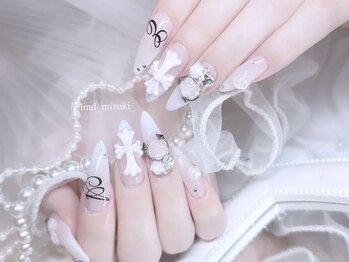 リンドネイル バイ モカ アンド ララ(Lind nail by moca and LaLa)/【mizuki】クロムネイル