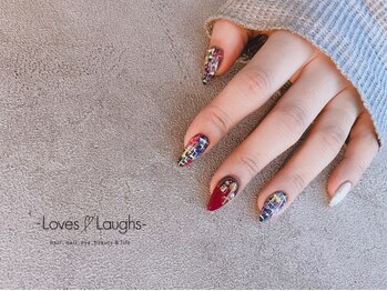 ツイードネイル