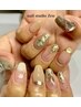 《nail/hand》持ち込みアートコース　￥7500 ＊デザイン自由、お時間制＊