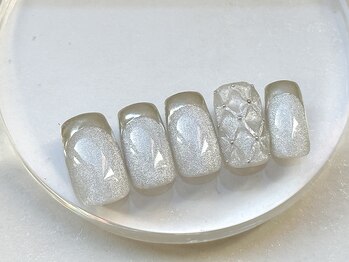 ワンアンドオンリー(One&Only)/キルティング×マグネットネイル