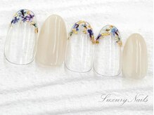 ラグジュアリーネイルズ オオミヤ(Luxury Nails Omiya)/押花*フレンチネイル