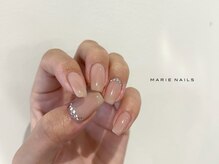 マリーネイルズ 大阪梅田店(MARIE NAILS)/新規様4000円 クリアベース0807b