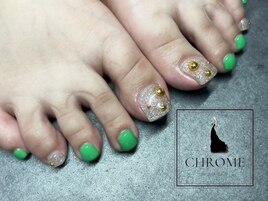 定額デザイン　フットネイル