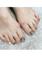 ヴィーナ フジグラン東広島店(Vina)/フットネイルニュアンスアート