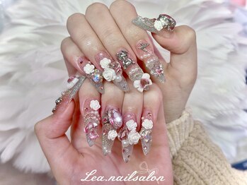 レアネイル 渋谷店(Le’a nail)/バラパーツ付け放題★