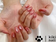 キキネイル 溝の口(kikinail)/マグネットネイル／春ネイル