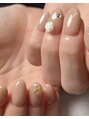 ウィルネイル 二子新地店(Wilu nail)&nbsp;肌なじみの良いベージュカラーで上品な仕上がりに。