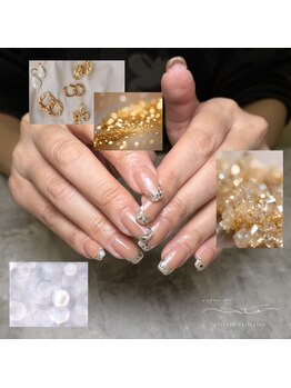 サロンド イト(salon de ito)の写真/シンプルデザインだからこそ美フォルムにこだわるあなたに!!春夏に向けて爪先から美しく華やかな印象に☆