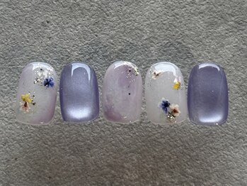 春色押し花マグネット