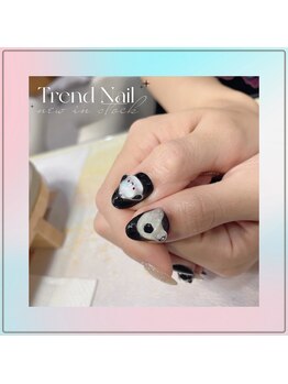 トレンドネイルスタジオ(Trend Nail Studio)/パーツの豊富さを自負してる