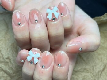 トリー アンド デリー(Toliy&Deliy)/ワンホンチークネイル