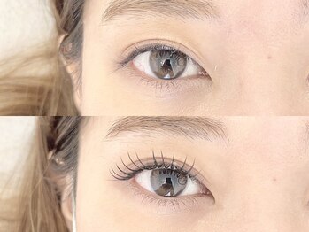 スイ(SUI)/フラットラッシュ160本 ブラウン