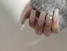 New★【スカルプ】10本長さだし+デザイン　¥20000→¥18000