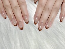 ヒールネイル(heal nail)/べっ甲french.