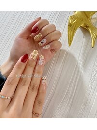 ニュアンスネイル　¥7500
