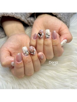 ダリア(Daria)/ハートビジューのバレンタイン