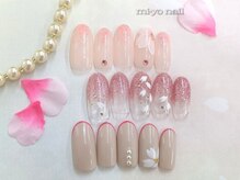 ミーヨ ネイル(mi-yo nail)/★桜ネイル【定額￥7700(税込)】