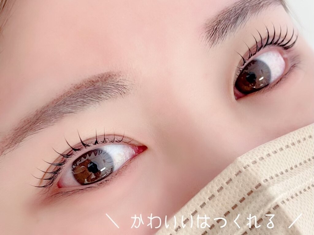 目元の悩みを解決プラン♪眉毛(メイク無し)＆パリジェンヌラッシュリフト