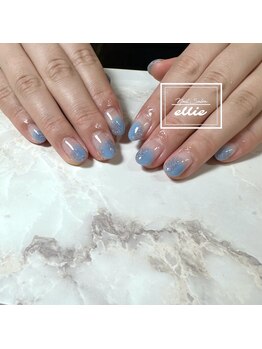 エリー(ellie)/塗りかけネイル