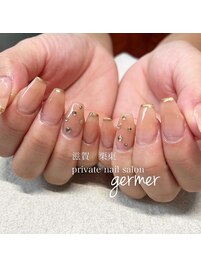 スカルプ☆ヌーディーカラーで！