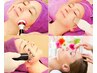 表情筋リフトxシワ改善★ハリ弾力x小顔美肌プラチナムFacial90分¥13800