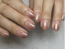 バーガンディ 鶴田(BURGUNDY)/ラメグラデーション