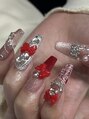ネイルマフィア 原宿(NAIL MAFIA)&nbsp;カラー統一のデザインもかわいいです！