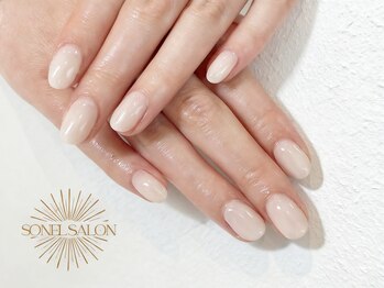 ソネルサロン 駒込店(SONEL SALON)の写真/【平日限定ワンカラー/ラメグラ3980円】【学割メニューより10%off】ネイルをお気軽に楽しみたい方に!