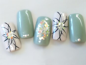 ネイルサロン シェル(Nail Salon SHELL)/選べる定額アートAコース ¥5700
