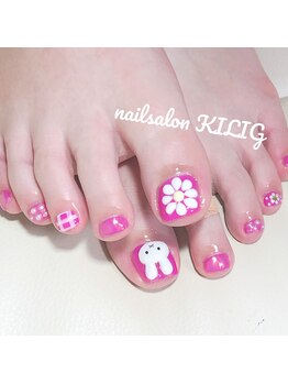 ネイルサロン キリグ(KILIG)/ミッフィー3D
