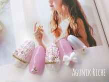 アグニークリッシェ(Agunik Riche)/【ツイードネイル】