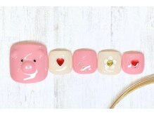 アルセア 上野御徒町店(Alcea)/アニマルネイル　ハート　花